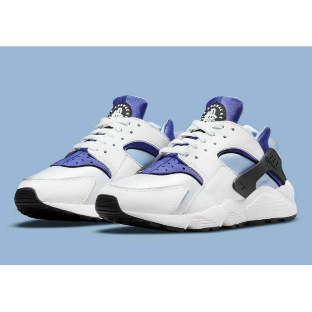 Nike Air Huarache White/Blue/Black Retro Trainers
